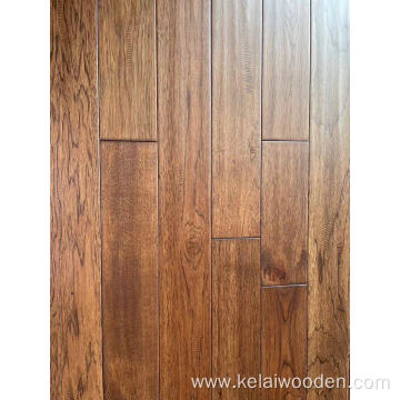 Hickory hardwood flooring / solid wooden floor